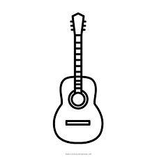 For boys and girls, kids and adults, teenagers and toddlers, preschoolers and older kids at school. Acoustic Guitar Coloring Page Ultra Coloring Pages