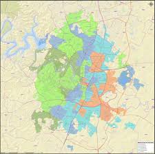 Austin Texas Income Map with Zip Codes – Houston Map Company