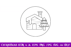 Download Christmas House Svg Free Svg Cut Files Create Your Diy Projects Using Your Cricut Explore Silhouette And More The Free Cut Files Include Svg Dxf Eps And Png Files Yellowimages Mockups