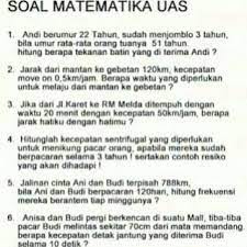 Check spelling or type a new query. Kumpulan Soal Ujian Nasional Un Yang Lucu Dan Buat Ngakak