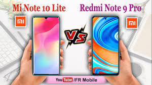 xiaomi mi note 10 lite vs redmi note 9 pro full comparison fr mobile xiaomi note 9 samsung galaxy note