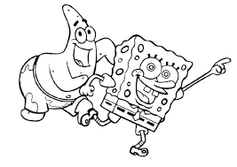 Gambar mewarnai spongebob gambar mewarnai lucu. Mewarnai Spongebob