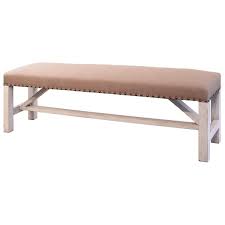 Maybe you would like to learn more about one of these? International Furniture Direct Terra White Ifd1022bench Breakfast Bedroom Bench With Upholstered Seat Dunk Bright Furniture Bench