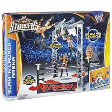 Wwe Super Strikers Slam N Launch Play Set Shop Mattel Com Mattel Shop Action Figures Wwe