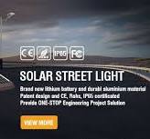 40W Solar Street Light 40 Watt Solar Street Lights Dusk to Dawn