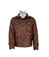 The Expendables Jason Statham Dark Brown Leather Jacket Fashion Leatherjacket Outfit Menswear Dark Brown Leather Jacket Distressed Jacket Leather Jacket