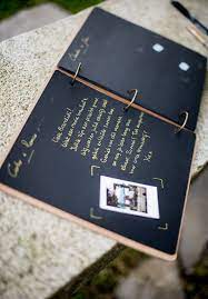 Dec 10, 2020 · if traditional wedding photo albums and books aren't quite your style, choose your favorite images and spotlight them in a photo collage. 20 Modern Guest Books To Steal For Your Wedding Weddingomania
