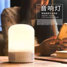 小q音响灯创意音响台灯睡眠定时音箱创意氛围led小夜灯
