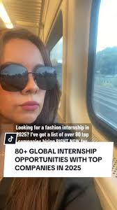 Message me “INTERNSHIP” to get your very own copy of the 2025 Global  Fashion & Beauty Internship Spreadsheet with over 80 opportunities  available! Some have deadlines that are coming up so be sure to ...