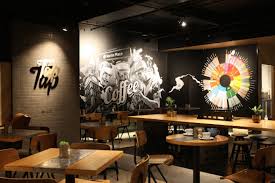 Gambar hitam putih keren cafe. Kreatif Banget Intip 7 Mural Cafe Dari Seluruh Dunia