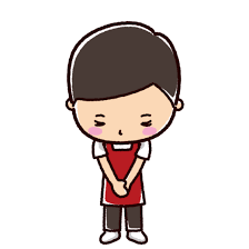 お辞儀のイラスト 男性 店員 2カット イラスト 怒る イラスト 男性
