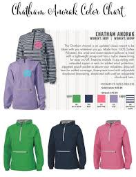 Charles River Appararel Chatham Anorak Pullover Monogrammed Monogram Personalized Quarter Zip Fully Lined Windproof Waterproof