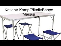 Aramanızda 151 adet ürün bulundu. Katlanir Piknik Kamp Masasi Seti Canta Tipi Masa 4 Taburesiyle Birlikte Joystar Evdekal Piknik Youtube