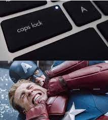 Caps Lock 100 Memes