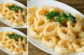 Resep Cumi Goreng Tepung Sederhana Yang Crispy Makanan Resep Seafood Resep Makanan