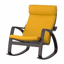 poang كرسي هز از أسود بني skiftebo أصفر ikea