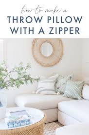 Check spelling or type a new query. How To Make A Throw Pillow With A Zipper Life On Virginia Street