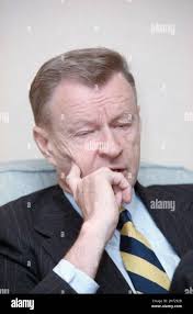 Zbigniew Brzezinski, speaking, March 25, 1989, Former National Security  Advisor to President Jimmy Carter. (AP Photo/Marty Lederhandler Stock Photo 