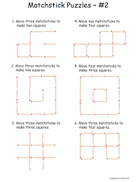 intermediate matchstick puzzles