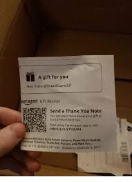 You'll see exactly where to find the claim code and how to activate it on your account. A Gift For You Hey There Amazon Gift Receipt I Fai Send A Thank You Note You Can Learn More About Your Gift Or Start A Return Here Too Scan Using The