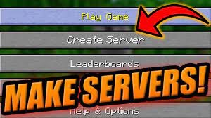 Then, we will support them by giving advice. Make Your Own Servers In Minecraft Minecraft Console Bedrock Custom Servers Youtube