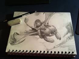Sketchbook 8 Toothless Pencil Drawing By Monoflax Pencil Drawings Drawings Sketchbook Drawings
