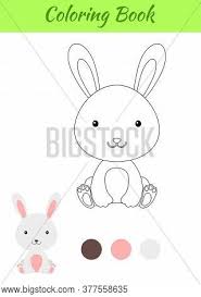 Print and color spring pdf coloring books from primarygames. Coloring Page Little Vector Photo Free Trial Bigstock