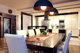 What size ceiling light should i have over my dining/kitchen table? Astro Dome Pendants Above Dining Table Contemporary Dining Room Orange County By Access Lighting Houzz Uk