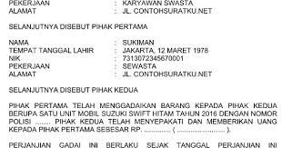 Apalagi, yang hilang itu berupa surat atau dokumen penting, seperti stnk, ijazah, sim, bpkb dan lainnya. Contoh Surat Perjanjian Gadai Mobil Masih Kredit Yang Sah Aneka Contoh Surat Yang Baik Dan Benar