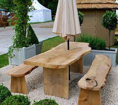 1 patio chair with cushions, 1 ottoman. Garden Wooden Garden Furniture Diy Garden Furniture Outdoor Furniture Decor