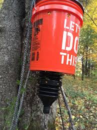 Wild Hog Feeder Made From A 5 Gallon Bucket And Plunger Head Wild Hog Hog Hunting Pig Hunting