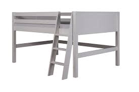 Making it simple for your kids to climb into each bunk with ease, due to its low floor design. Camaflexi Full Low Loft Bed Panel Headboard White