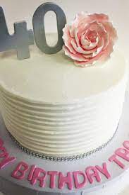 I think this is a really pretty cake and would work for any age, just change the number from a 40th birthday to whatever you are celebrating. 40th Birthday Cakes For Female Top Birthday Cake Pictures Photos Images