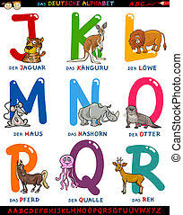The global community for designers and creative . Cartoon German Alphabet With Animals Cartoon Illustration Of Colorful German Or Deutsch Alphabet Set With Funny Animals From Canstock