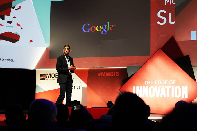 Image result for sundar pichai"