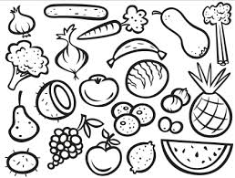 Download now or view online the free printable vegetables flashcards for kids on english language with real images. Coloring And Drawing Preschool Fruits Coloring Pages
