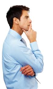 Thinking man PNG transparent image ...