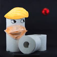 * washable toilet paper is made of 2 layers of flannel or cotton. Toilet Paper Roll With Eyes And Hair Wearing A Face Mask While L Photograph By Geoff Childs
