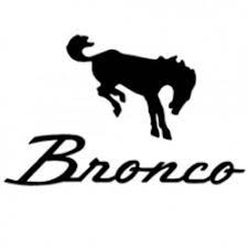 A sixth generation of the model line is sold from the 2021 model year. Ford Bronco Logos