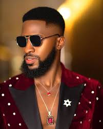 Shop Mahogany Ted, Peak Lapel Tuxedo Suit With Silver- Deji & Kola