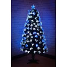 Buy fiber optic christmas trees and get the best deals at the lowest prices on ebay! 5ft Fibre Optic White And Blue Tree Tj Hughes