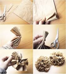 Produits d'emballages adaptés aux besoins des métiers de bouche. Decorer Un Petit Sachet Kraft Idees Originales Pour Un Sac Cadeaux Archzine Fr Sac En Papier Bricolage Papier Kraft Fleurs En Papier