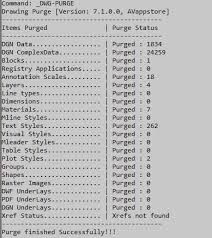 drawing purge autocad autodesk app store