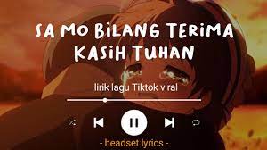 Sa Mo Bilang Terima Kasih Tuhan Lirik Pendamping Sa Anak Kompleks Ft Iddokuy Youtube