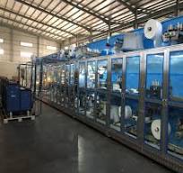 Full-servo elastic ear baby diaper making machine ...