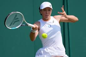 She won the wta fan favorite shot of the year in 2019 with a. Wimbledon 2021 Iga Swiatek Exceeds Expectations After Making Short Work Of Irina Camelia Begu The Independent