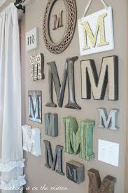 Monogrammed Wall Monogram Wall Initial Wall Letter Wall