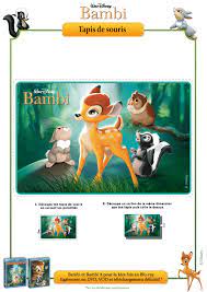 Page 17 Sur 17 Sur Hugolescargot Com Tapis De Souris Bambi Coloriage