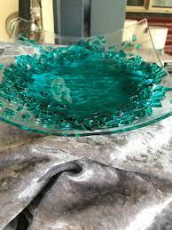 Super Happy With My First Glass Fused Slumped Bowl Fused Glass Art Glass Art Broken Glass Art