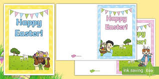 They're easy, fun and will give your students an experience they won't forget. Easter Card Templates Crafts For Children Teacher Made
